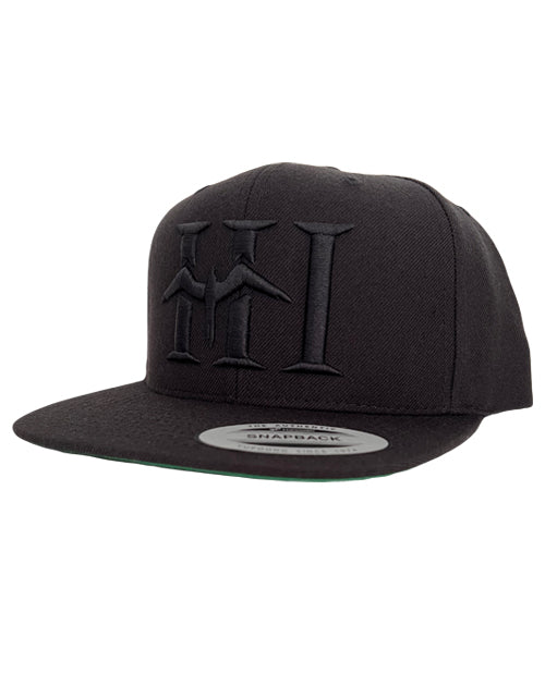 FLY HI Black Snapback
