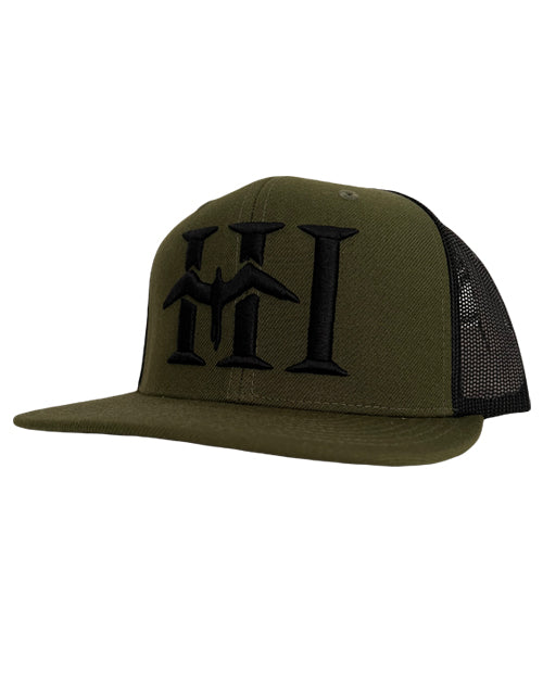 FLY HI Military and Black Snapback