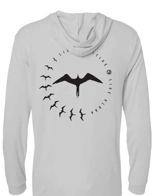 Iwa Longsleeve Dri-fit Hoodie - Aluminum